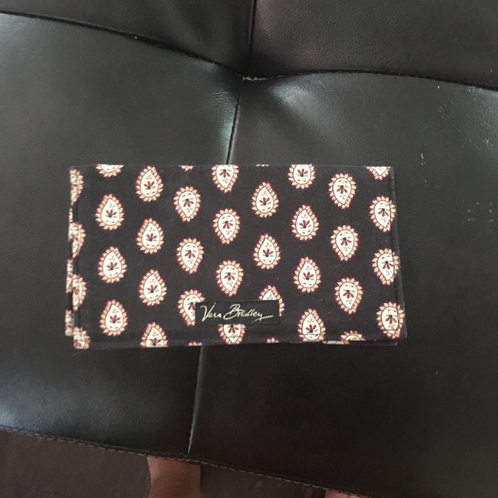 Vera Bradley checkbook cover
